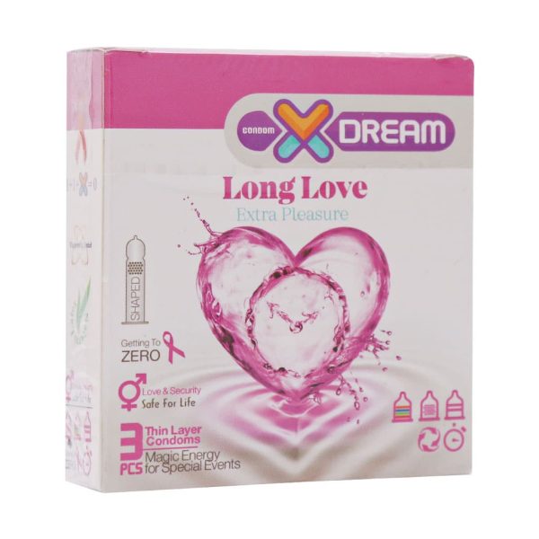 کاندوم لذت طولانی ایکس دریم مدل Long Love
