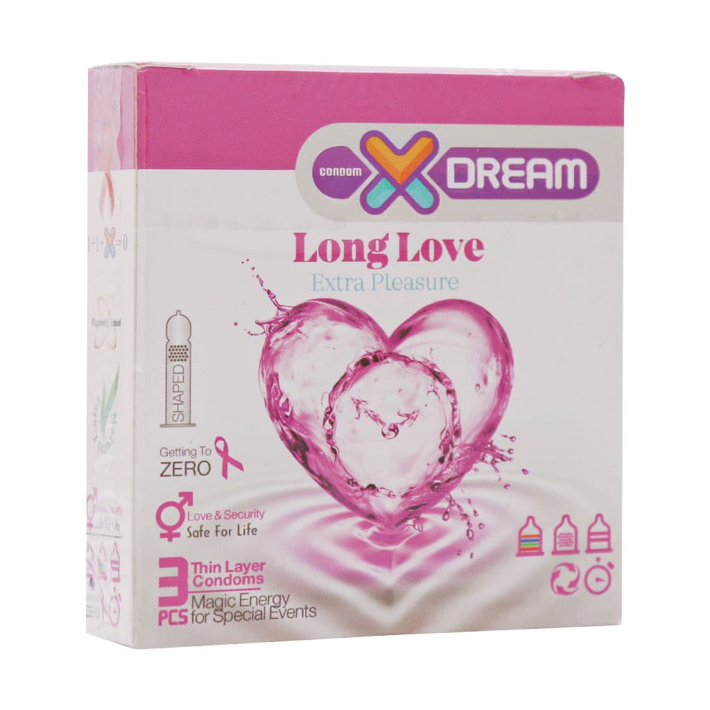کاندوم لذت طولانی ایکس دریم مدل Long Love
